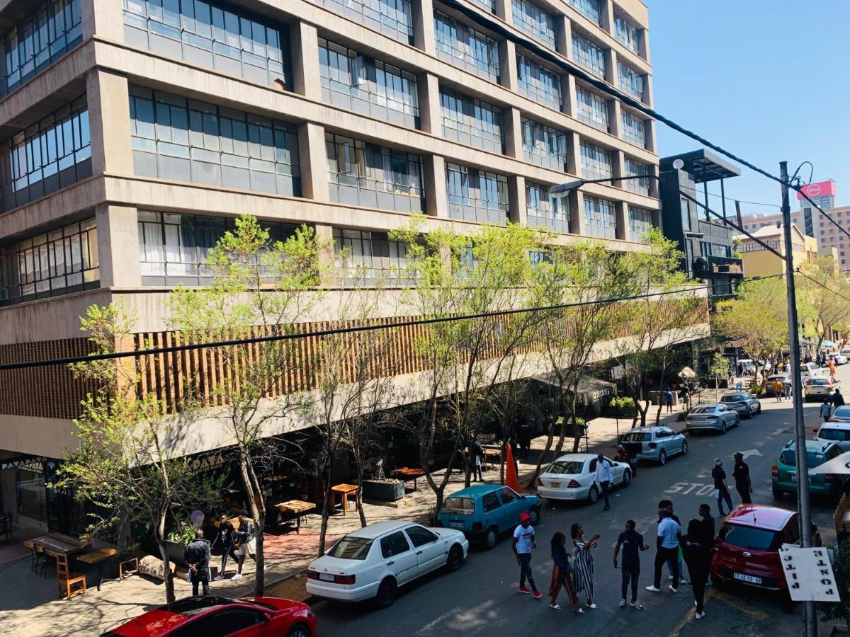 Stunning Maboneng Precinct Studio Apartment At 12 Decades Building Johannesburgo Exterior foto